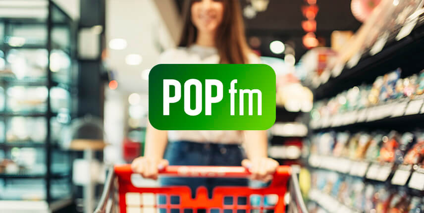 POPfm on suosittu radiokanava julkisissa tiloissa.