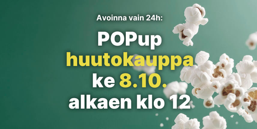popup huutokauppa
